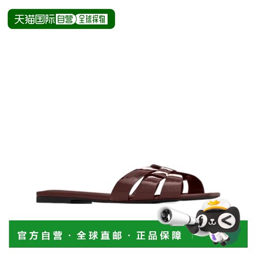 1h可退 Saint Laurent 方头平底拖鞋 572737AAAOW