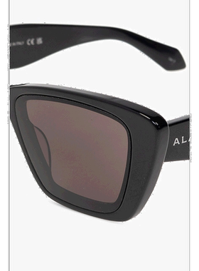香港直邮Alaia 徽标太阳镜 AA0070S-001 0