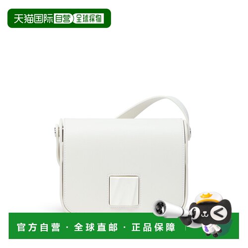 自营欧洲直邮Tumi途明 Olas女士白色皮革斜挎包单肩包