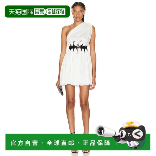 1h可退 香港直邮alaia 女士 Deesse 迷你连衣裙 AA9R11213J031