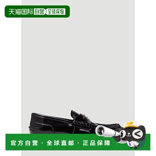 香港直邮Alexander Wang 亚历山大 王 女士 Logo 懒人鞋 30321F01