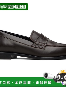 香港直邮aeyde 女士 棕色 Oscar Leather 乐福鞋 A11FLOSCD25CH22