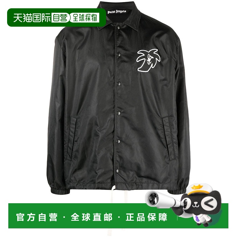 1h可退 香港直邮Palm Angels 棕榈天使 男士 翻领长袖外套 PMEM01