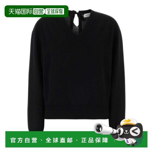 香港直邮LANVIN 女士针织衫 RWPO0027K101A2610 黑色 AW2026长袖