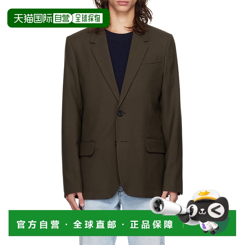 香港直邮Ami Paris 长袖西装外套 HBV107WV0026.