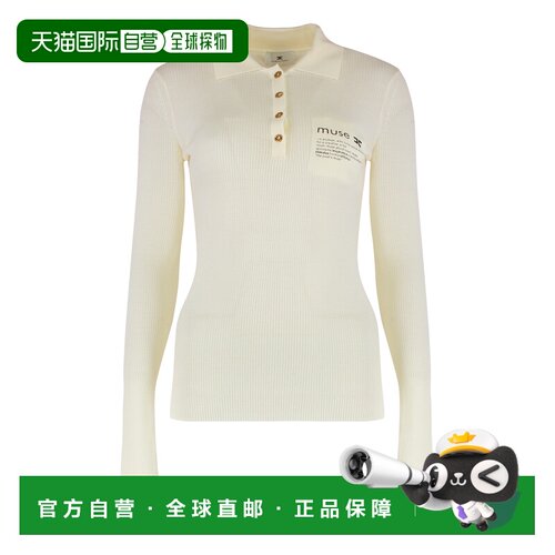 香港直邮ELISABETTA FRANCHI 女士户外T恤 MK40B5【付后1h可退】
