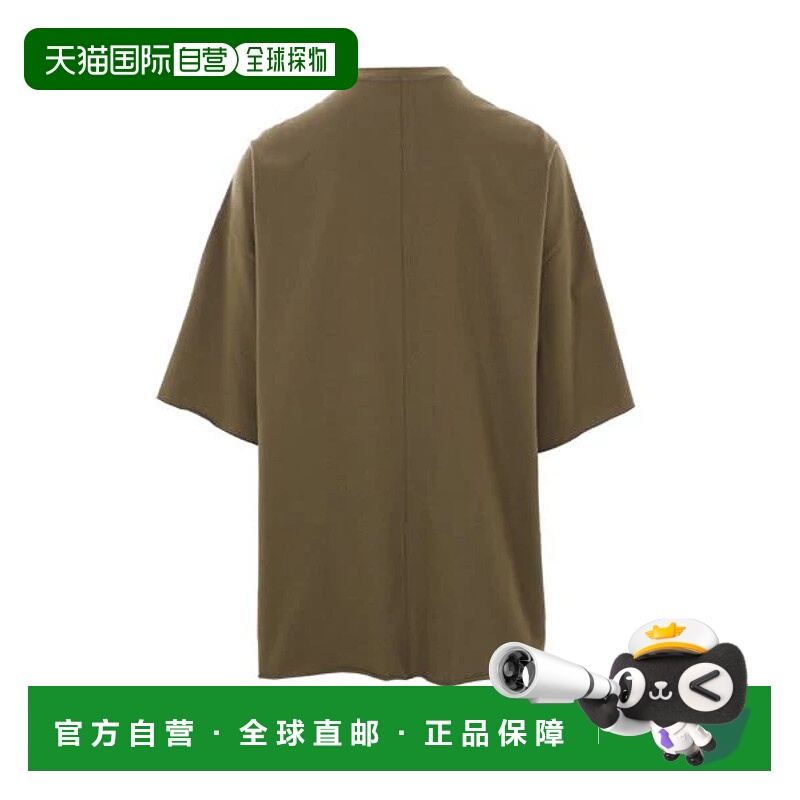 欧洲直邮RICK OWENS 男士T恤RU02D6250RC75真丝男装
