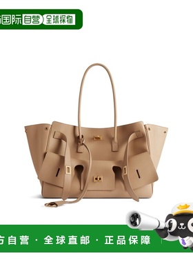 自营欧洲直邮Balenciaga巴黎世家 Bel Air女士logo标识中号手提包