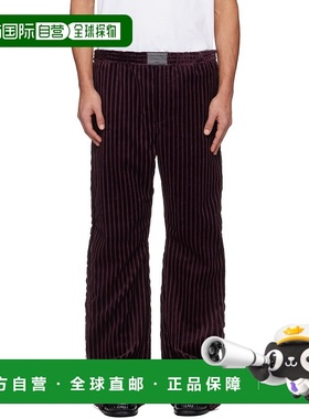 香港直邮Acne Studios 艾克妮 男士 酒红色长裤 BK0719灯芯绒