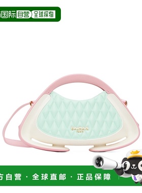 香港直邮Balmain 双色绗缝小号 Jolie Madame 单肩包 FN1DA902KPE