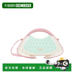 单肩包 香港直邮Balmain Madame Jolie FN1DA902KPE 双色绗缝小号
