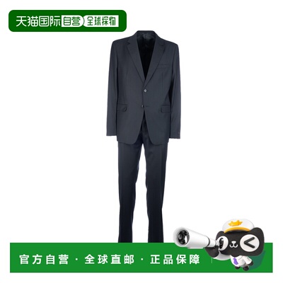香港直邮PRADA 男士西服 UAF42017TCF0008 AW2025 ABITI黑色西装