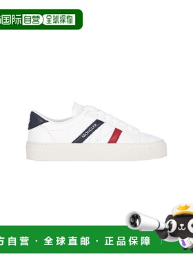 1h可退 香港直邮Moncler 盟可睐 女士 白色运动鞋 09B4M00160M449