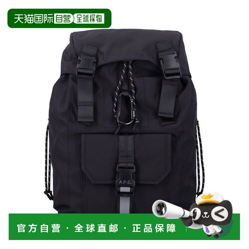 香港直邮A.P.C. 女士 TRECK 背包 H62631PAAGE black黑色 舒适时