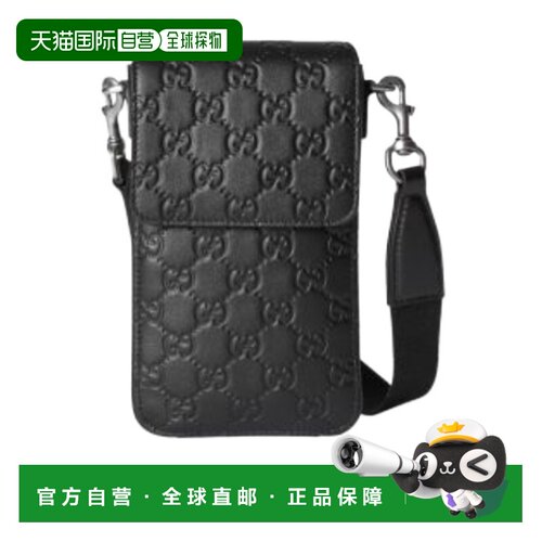 香港直邮Gucci GG标志iPhone手机包 855787AAFX4【付后1h可退】
