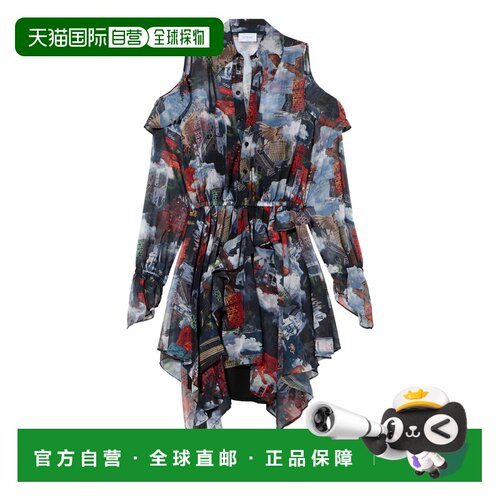 香港直邮OFF-WHITE 女士连衣裙 OWDB55LF25FAB0018500 AW2025