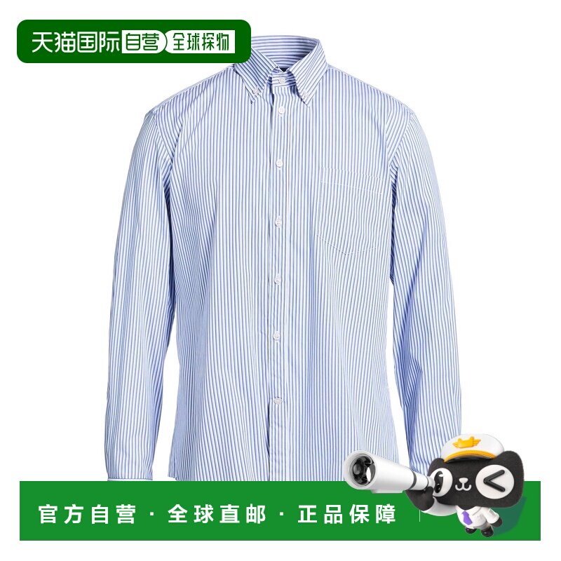 1h可退 香港直邮Paul & Shark 保罗与鲨鱼 男士 条纹衬衫