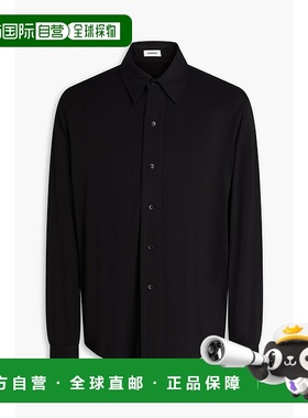 1h可退 香港直邮Sandro 男士 针织衬衫 SHPCM01194NOIR black黑色