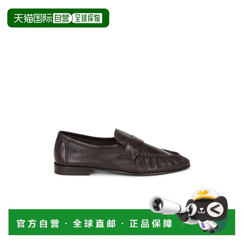 1h可退 香港直邮The Row 男士 柔软便鞋 F2018SN60 brown棕色 舒
