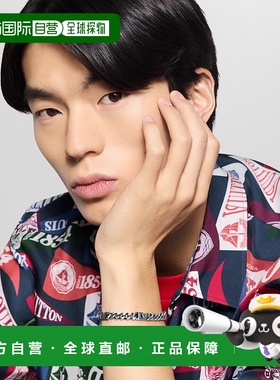 自营欧洲直邮LV路易威登 Club系列男士黑色链条手链配饰首饰纯银