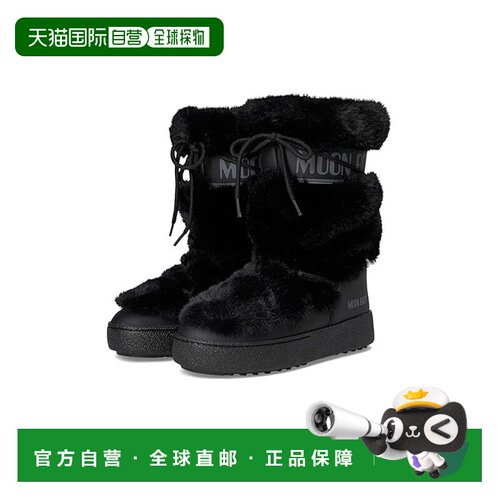 美国直邮moon boot 月亮靴 女士 Ltrack Wp 人造皮草高筒雪地靴