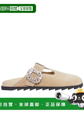 1h可退 香港直邮Roger Vivier SLIDY VIV 平底穆勒鞋 RVW62542100