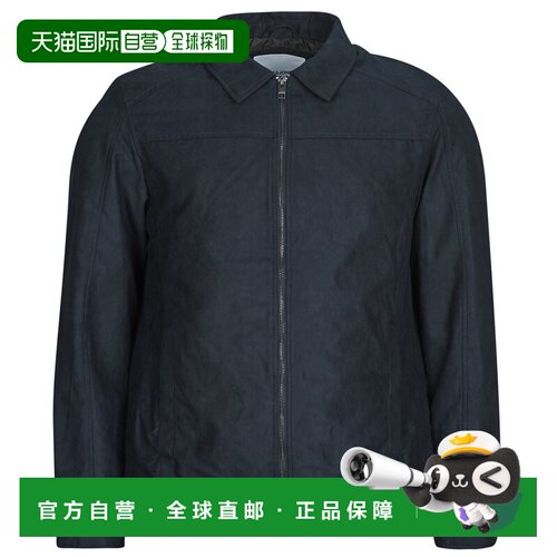 欧洲直邮Jack & Jones 男衣服 皮衣外套/皮革夹克 黑色 春夏 JJED