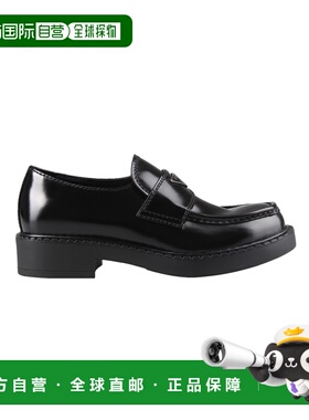 1h可退 【99新未使用】香港直邮Prada 黑色徽标商务休闲鞋 2DE127