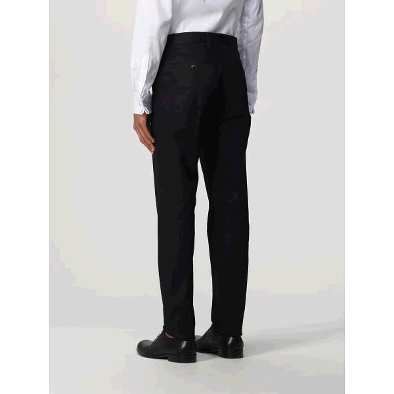 香港直邮Emporio Armani 蓝色徽标正装西裤 8N1P151NJ7Z