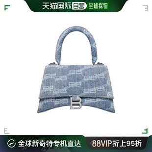 香港直邮Balenciaga Bb花押字单肩包 99新未使用 593546210E6