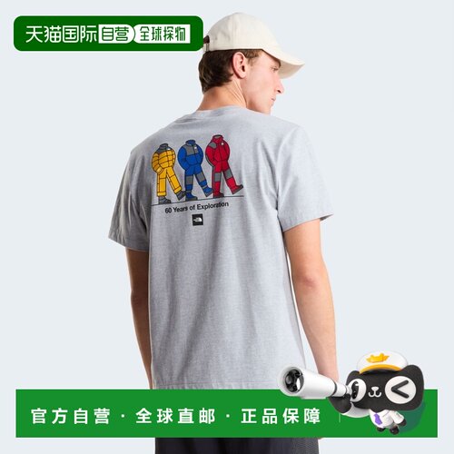 自营欧洲直邮The North Face北面 TNF Celebration男士棉质宽松印