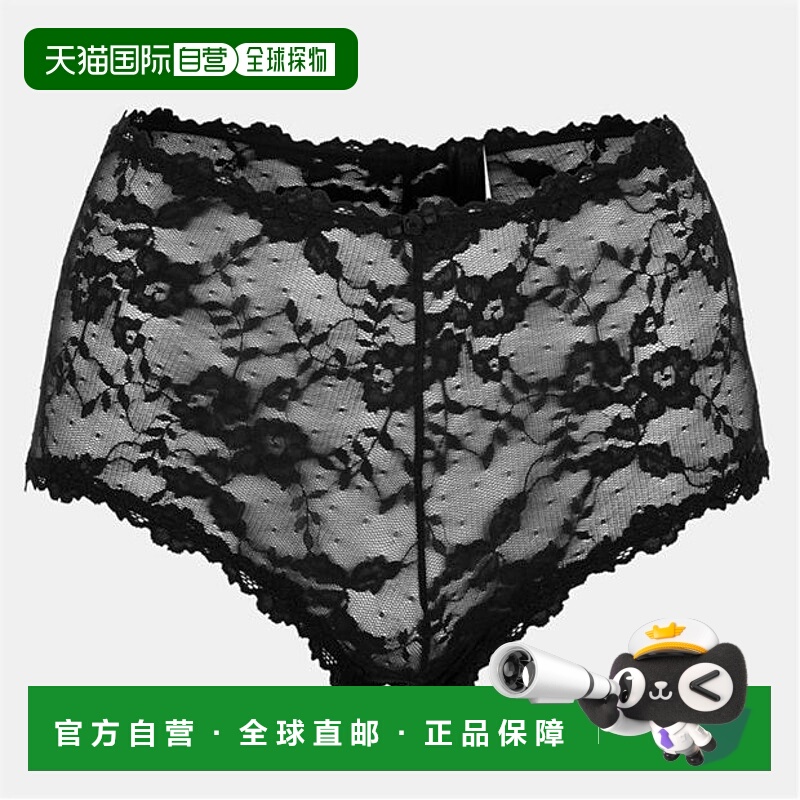 1h可退 香港直邮SKIMS 女士 弹力蕾丝平角内裤 grey灰色 舒适时尚