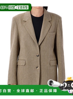 香港直邮Golden Goose Deluxe Brand 翻领长袖西装外套 GWP02461.