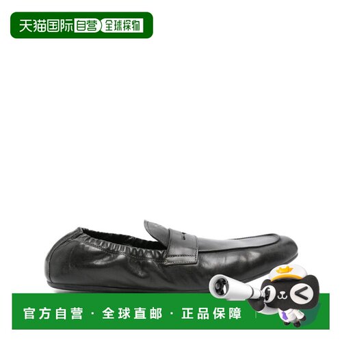 1h可退 香港直邮Prada 普拉达 男士 黑色平底鞋 2DG1587V6F0002