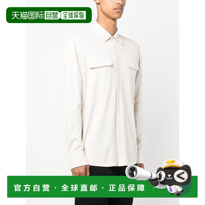 香港直邮Brunello Cucinelli 翻领长袖衬衫 M29804405C2430