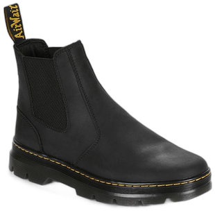 欧洲直邮Dr. Martens 马丁博士 Embury Leather Black Wyoming 男