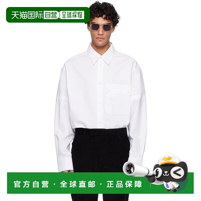香港直邮Thom Browne 汤姆 布朗 男士 白色 Opique Double Needle