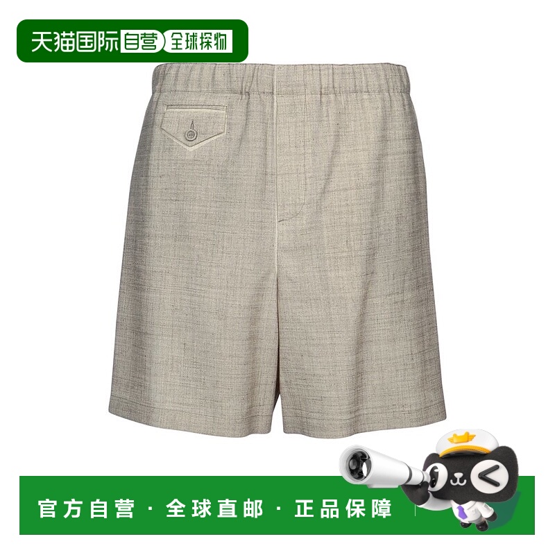 1h可退 香港直邮Dior Homme 迪奥 桀傲 男士 紐帶細節百慕達短褲