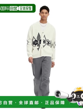 自营1h可退 欧洲直邮LV路易威登 Driver男士黑色小牛皮老花图案乐