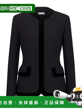 1h可退 香港直邮Dior 长袖休闲夹克 611V89B1166