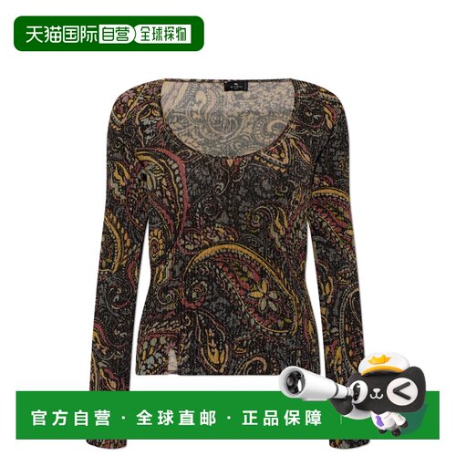 欧洲直邮etro/艾绰 女士 上装T恤长袖
