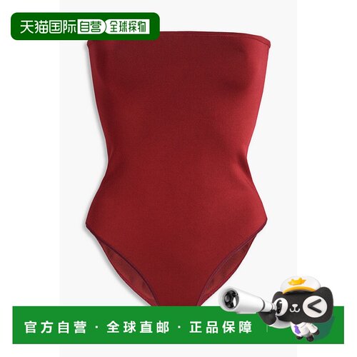 1h可退 香港直邮alaia 女士 无肩带弹性针织连体衣 AA9B03006M546