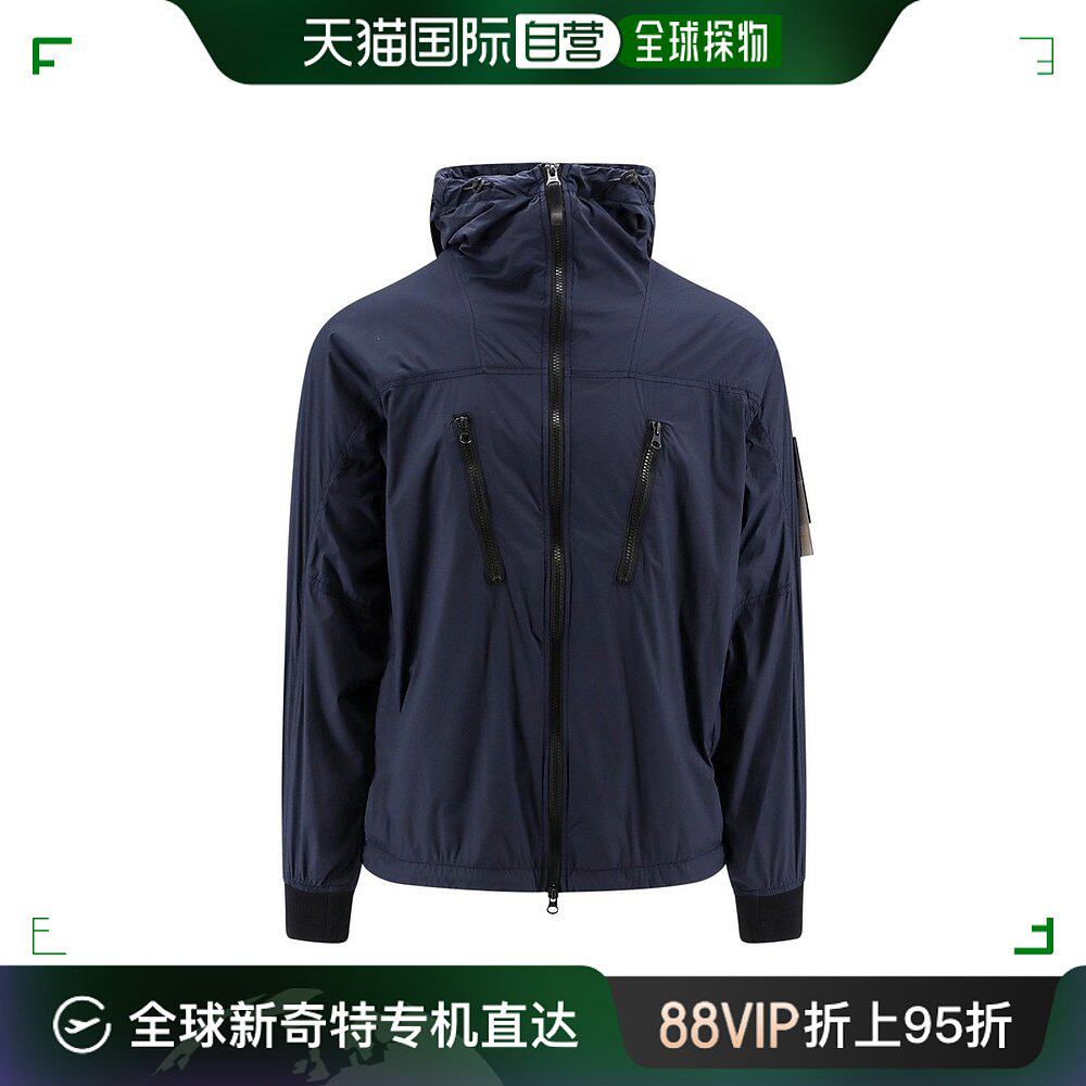 香港直邮stone island 石头岛 男士 可折叠拉链夹克 801540425