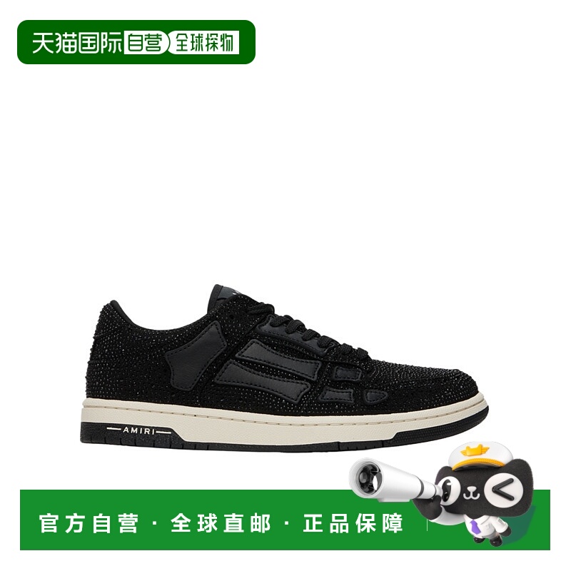 香港直邮Amiri Crystal Skel系带低帮休闲鞋 AMFOSR1035
