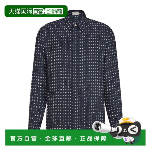 香港直邮Dior 长袖衬衫 613C507A6042 【付后1h可退】