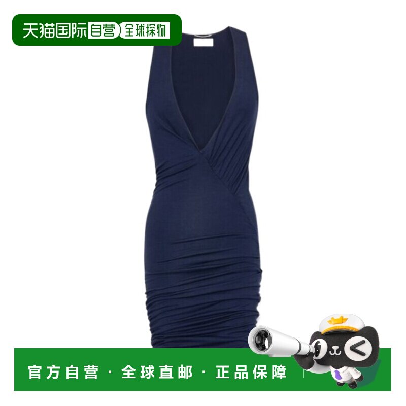 香港直邮Saint Laurent 无袖中长连身裙 776444Y3I39连衣裙包臀裙