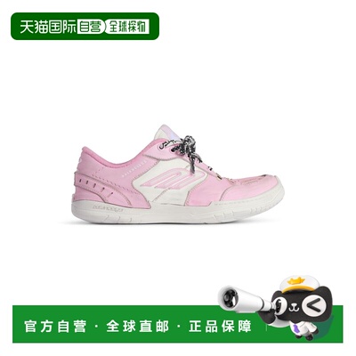 欧洲直邮BALENCIAGA（巴黎世家）女士 Hamptons 做旧款中帮运动鞋