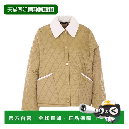 香港直邮Barbour 女士户外风衣 LQU1851BE91BEIGE SS2026 浅棕色