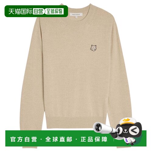 香港直邮MAISON KITSUNÉ 女士针织衫 MW00801KT10【付后1h可退】