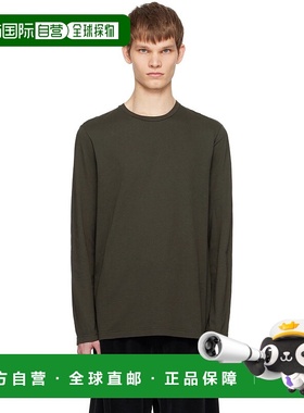 1h可退 香港直邮The Row 男士 灰色 Leon 长袖 T 恤 189K291